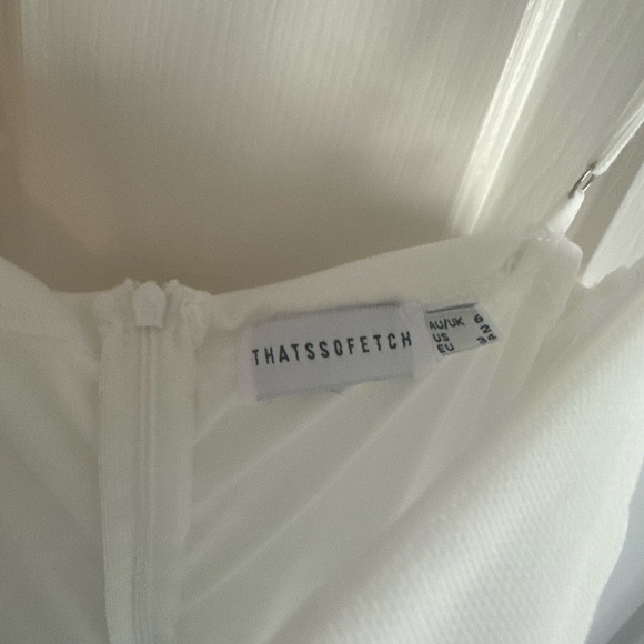 That’s so Fetch White Bodycon Dress - Picture 3 of 4